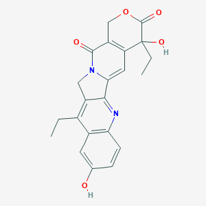 10,19-diethyl-7,19-dihydroxy-17-oxa-3,13-diazapentacyclo[11.8.0.02,11.04,9.015,20]henicosa-1(21),2,4(9),5,7,10,15(20)-heptaene-14,18-dione