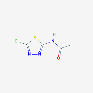 N-(5-chloro-1,3,4-thiadiazol-2-yl)acetamide