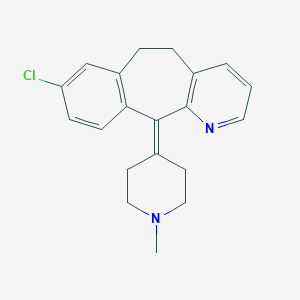 B194729 8-chloro-11-(1-methylpiperidin-4-ylidene)-6,11-dihydro-5H-benzo[5,6]cyclohepta[1,2-b]pyridine CAS No. 38092-89-6