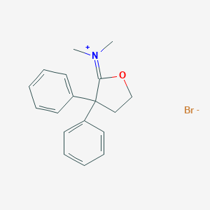 3,3-Diphenyltetrahydrofuran-2-ylidene(dimethyl)ammonium bromide