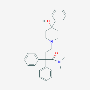 4-(4-hydroxy-4-phenylpiperidin-1-yl)-N,N-dimethyl-2,2-diphenylbutanamide