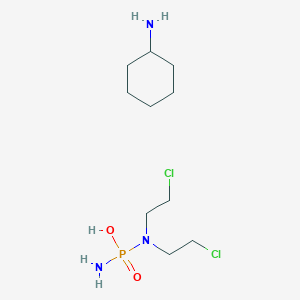 Phosphorodiamidic acid, N,N-bis(2-chloroethyl)-, compd. with cyclohexanamine (1:1)