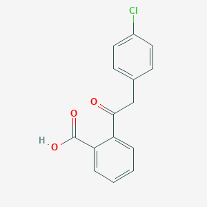 2-((4-Chlorophenyl)acetyl)benzoic acid