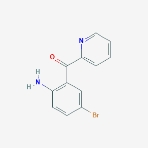 2-(2-Amino-5-bromobenzoyl)pyridine