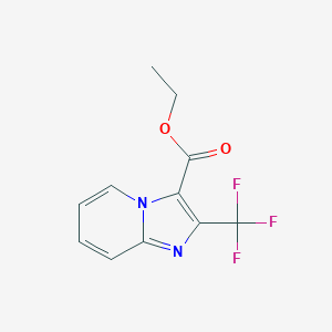 Ethyl 2-(trifluoromethyl)imidazo[1,2-a]pyridine-3-carboxylate