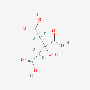 1,1,3,3-tetradeuterio-2-hydroxypropane-1,2,3-tricarboxylic acid