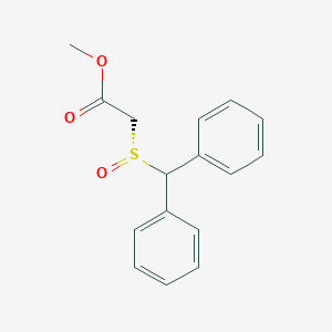 (R)-methyl 2-(benzhydrylsulfinyl)acetate