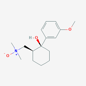 molecular formula C16H25NO3 B023631 Tramadol N-Oxide CAS No. 147441-56-3