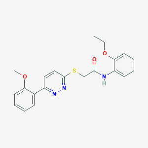 B2364319 N-(2-ethoxyphenyl)-2-{[6-(2-methoxyphenyl)pyridazin-3-yl]sulfanyl}acetamide CAS No. 893978-84-2