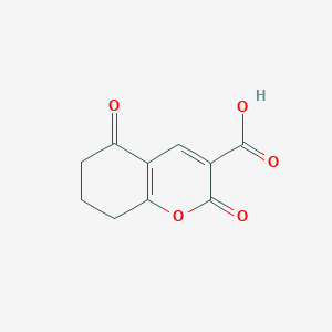 B2390474 2,5-dioxo-5,6,7,8-tetrahydro-2H-chromene-3-carboxylic acid CAS No. 2243506-89-8