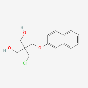 2-(Chloromethyl)-2-((2-naphthyloxy)methyl)-1,3-propanediol