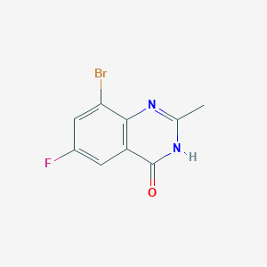 8-Bromo-6-fluoro-2-methylquinazolin-4(3H)-one