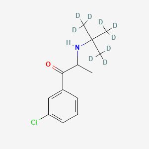 B3031121 Bupropion D9 CAS No. 150988-80-0