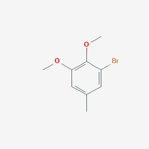 B3056004 1-bromo-2,3-dimethoxy-5-methylbenzene CAS No. 68278-85-3