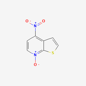 4-nitro-7-oxidothieno[2,3-b]pyridin-7-ium