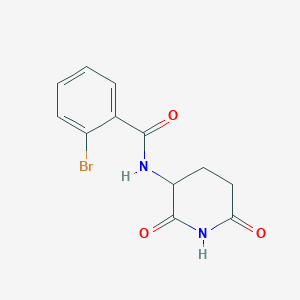 2-bromo-N-(2,6-dioxopiperidin-3-yl)benzamide