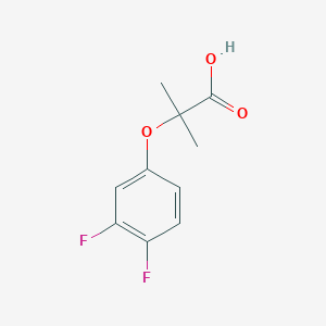 2-(3,4-Difluorophenoxy)-2-methylpropanoic acid