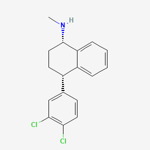 molecular formula C17H18Cl3N B3430069 Sertraline CAS No. 79617-95-1