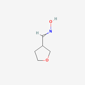 N-(oxolan-3-ylmethylidene)hydroxylamine