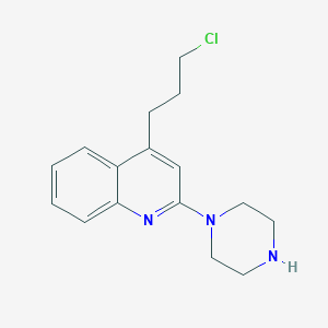 2-(4-(3-Chloropropyl)piperazinyl)quinoline