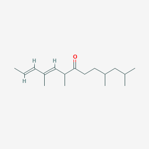 (2E,4E)-4,6,10,12-Tetramethyl-2,4-tridecadien-7-one