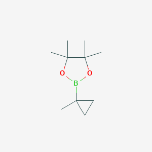 4,4,5,5-Tetramethyl-2-(1-methylcyclopropyl)-1,3,2-dioxaborolane