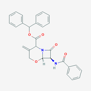 (6R,7S)-7-(Benzoylamino)-3-methylene-8-oxo-5-oxa-1-azabicyclo[4.2.0]octane-2-carboxylic Acid Diphenylmethyl Ester