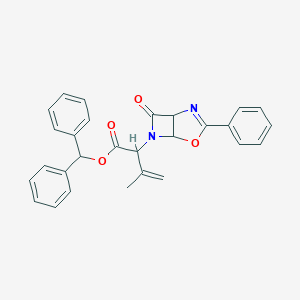 alpha-(1-Methylethenyl)-7-oxo-3-phenyl-4-oxa-2,6-diazabicyclo[3.2.0]hept-2-ene-6-acetic Acid Diphenylmethyl Ester