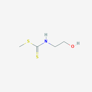 Methyl (2-hydroxyethyl)carbamodithioate