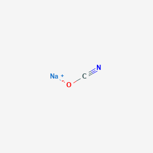 molecular formula CHNNaO B049988 Sodium cyanate CAS No. 917-61-3