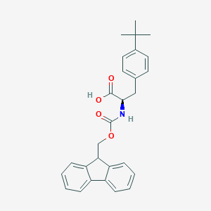 (R)-2-((((9H-Fluoren-9-yl)methoxy)carbonyl)amino)-3-(4-(tert-butyl)phenyl)propanoic acid