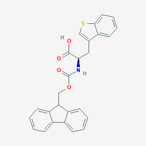 (R)-2-((((9H-Fluoren-9-yl)methoxy)carbonyl)amino)-3-(benzo[b]thiophen-3-yl)propanoic acid