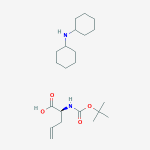 Dicyclohexylamine (S)-2-((tert-butoxycarbonyl)amino)pent-4-enoate