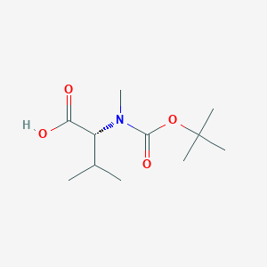(R)-2-((tert-Butoxycarbonyl)(methyl)amino)-3-methylbutanoic acid
