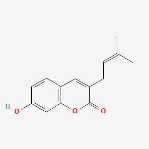 7-Hydroxy-3-prenylcoumarin