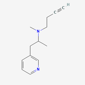 3-Propyl-(2'-N-methyl-N-homopropargyl)pyridine