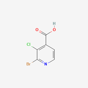 2-Bromo-3-chloropyridine-4-carboxylic acid