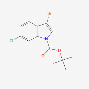 N-Boc-3-bromo-6-chloroindole