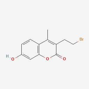 3-(2-Bromoethyl)-7-hydroxy-4-methyl-coumarin