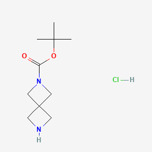 Tert-butyl 2,6-diazaspiro[3.3]heptane-2-carboxylate hydrochloride