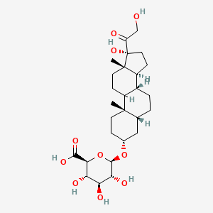 TETRAHYDRO-11-DEOXY CORTISOL 3-O-BETA-D-GLUCURONIDE