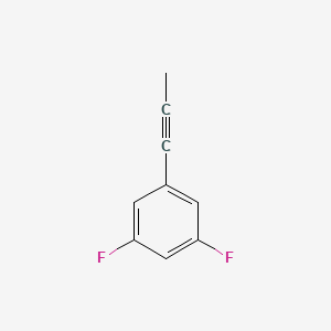 1,3-Difluoro-5-(prop-1-yn-1-yl)benzene