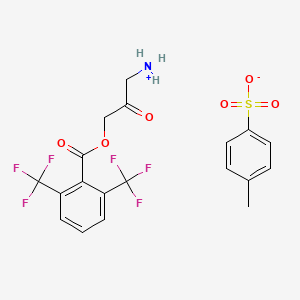 2,6-Trifluoromethylbenzyloxy Glycine Methyl Ketone Tosylate