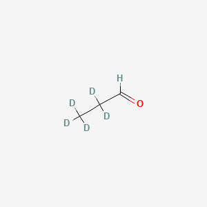 B596258 Propionaldehyde-2,2,3,3,3-d5 CAS No. 198710-93-9