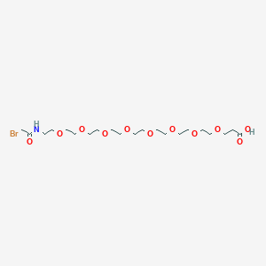 Bromoacetamido-PEG8-acid