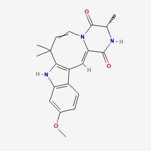 (2Z,6S)-16-methoxy-6,11,11-trimethyl-5,8,13-triazatetracyclo[10.7.0.03,8.014,19]nonadeca-1(12),2,9,14(19),15,17-hexaene-4,7-dione