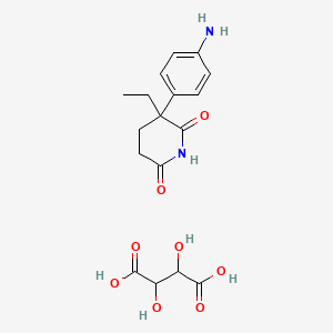 R-(+)-Aminoglutethimide tartrate salt