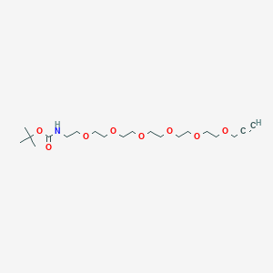 t-Boc-N-Amido-PEG6-propargyl