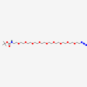 t-boc-N-amido-PEG9-azide