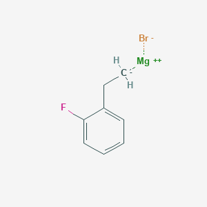 B6337705 2-Fluorophenethylmagnesium bromide CAS No. 1187169-09-0